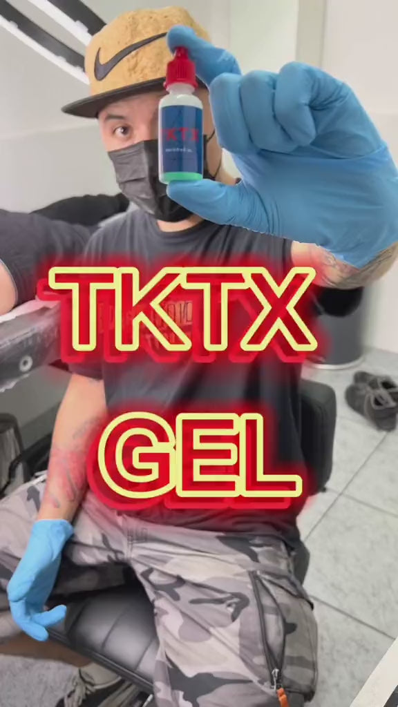 TKTX ANESTHETIC GEL for TATTOO | WAXING | PIERCING | MICROBLADING