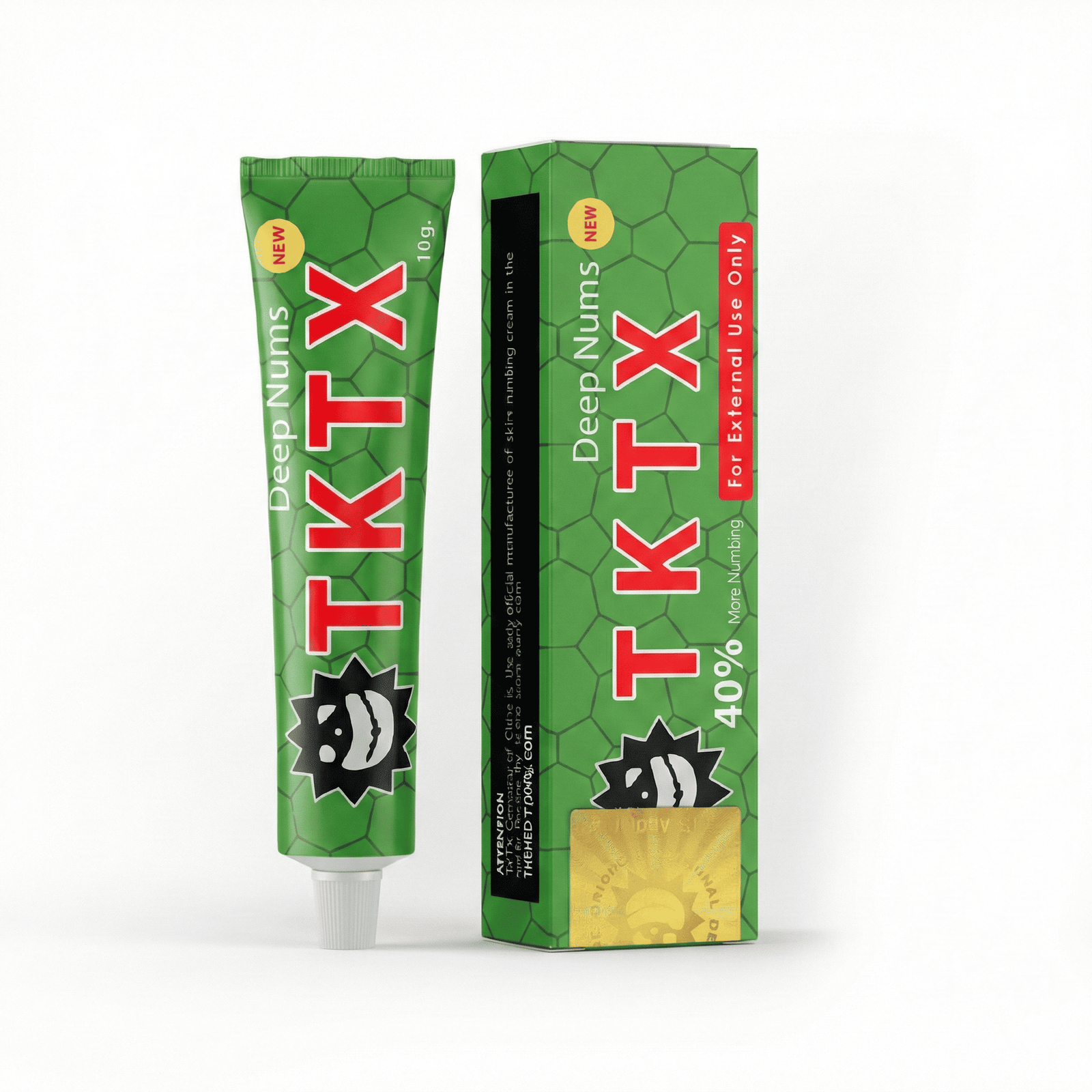 TKTX GREEN Anesthetic Cream 40% for TATTOO | WAXING | PIERCING | MICROBLADING