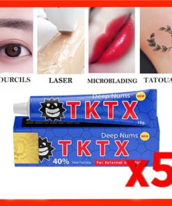 β
TKTX ANESTHETIC GEL 15 ml DURING TATTOOS | MICROBLADING | PERMANENT MAKEUP π€© 20 β
Pack of 5 Blue Anesthetic Creamsπ€© - Limited Offer