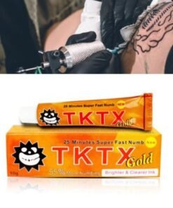 Our Most Powerful Anesthetic Cream TKTX GOLD 55% For Tattoo | Hair Removal | Piercing | Microblading | Anesthesia 4 crema tktx anestésico anestesia lidocaina hidratante cicatrizante verde gold oro amarilla negra azul rojo Crema cremas anestesia gel geles anestésico anestésicos Tktx tatuaje tattoo láser microblading derrapen tatuajes micro pigmentación madrid España malaga Barcelona Bilbao Asturias malaga oferta ofertas regalo