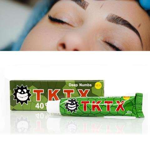 crema anestesica verde 40 para microblading crema tktx anestésico anestesia lidocaina hidratante cicatrizante verde gold oro amarilla negra azul rojo Crema cremas anestesia gel geles anestésico anestésicos Tktx tatuaje tattoo láser microblading derrapen tatuajes micro pigmentación madrid España malaga Barcelona Bilbao Asturias malaga oferta ofertas regalo