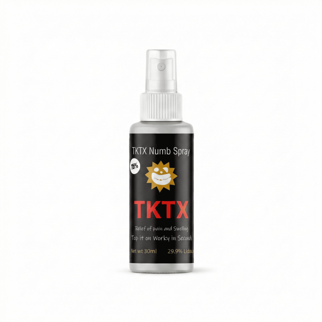 TKTX ANESTHETIC SPRAY 30 ml DURING TATTOOS | MICROBLADING | PERMANENT MAKEUP