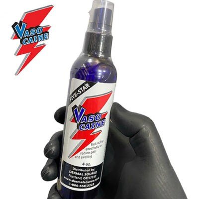 vasocaine anestesia tatuajes