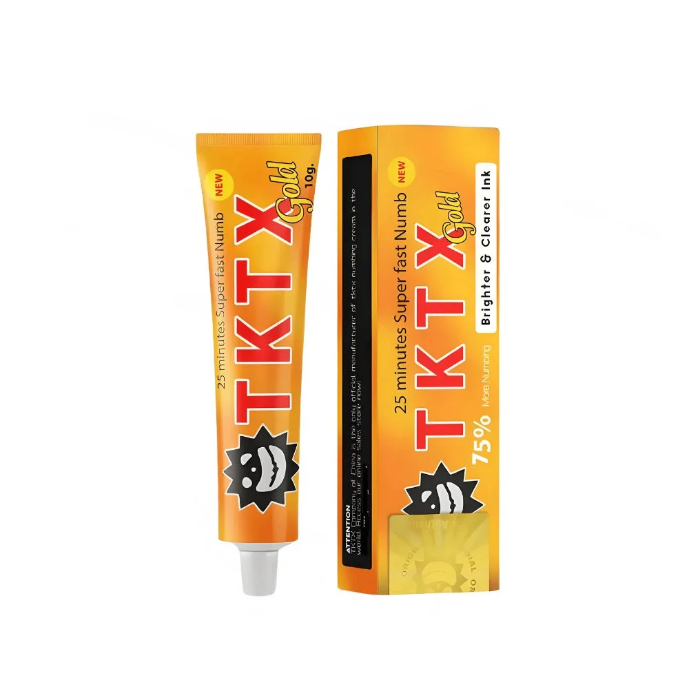 Our Most Powerful Anesthetic Cream TKTX GOLD 55% For Tattoo | Hair Removal | Piercing | Microblading | Anesthesia