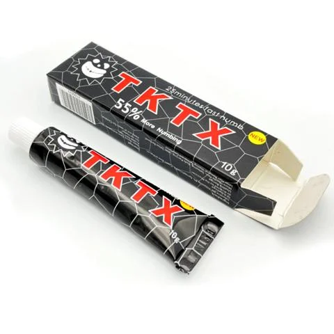 THE BEST TKTX Black ANESTHETIC CREAM for TATTOO | WAXING | DRILLING | MICROBLADING | Pain Relief 🤩