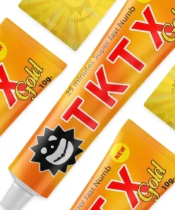 β
Our most powerful anesthetic cream TKTX 55% π€© Pack 5 - Limited offer 5 tktx gold 1